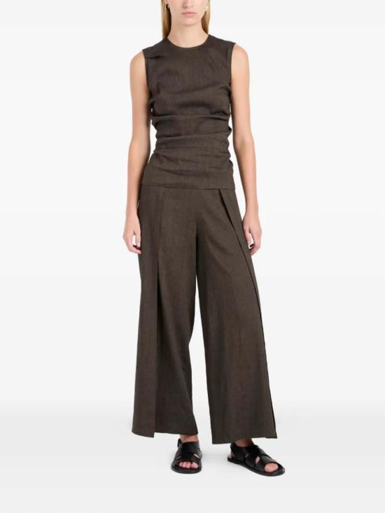  프로엔자슐러 블라우스 프로엔자 스쿨러 아누쉬카 탑 커피 - PROENZA SCHOULER