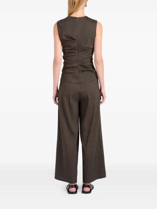  프로엔자슐러 블라우스 프로엔자 스쿨러 아누쉬카 탑 커피 - PROENZA SCHOULER