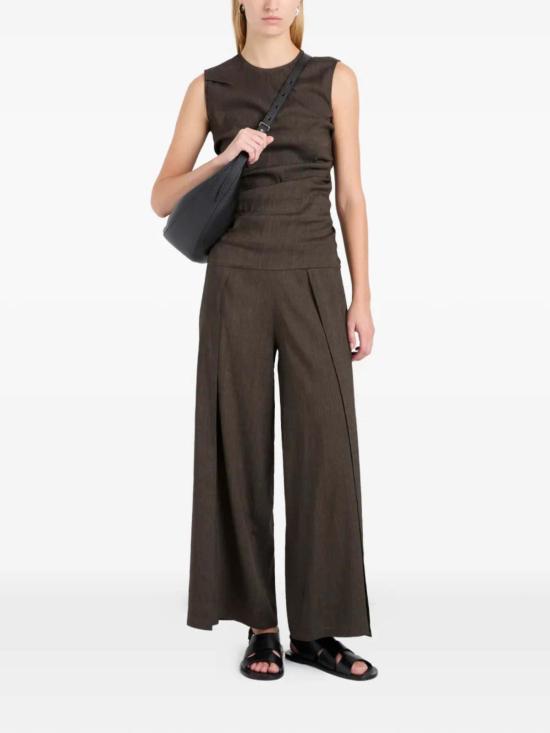  프로엔자슐러 블라우스 프로엔자 스쿨러 아누쉬카 탑 커피 - PROENZA SCHOULER