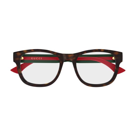 26SS 구찌 선글라스 GG0004ONN 002 HAVANA GREEN TRANSPARENT