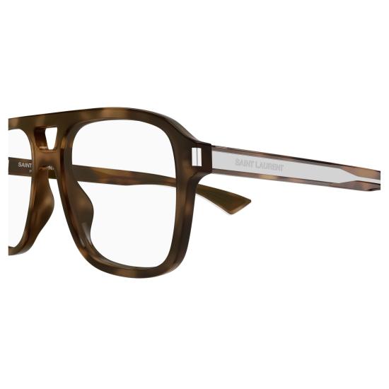 26SS 생로랑 선글라스 SL 881 OPT 003 HAVANA CRYSTAL TRANSPARENT - SAINT LAURENT