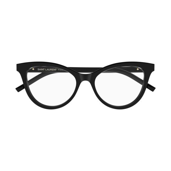 26SS 생로랑 안경 SL M164 007 BLACK BLACK TRANSPARENT
