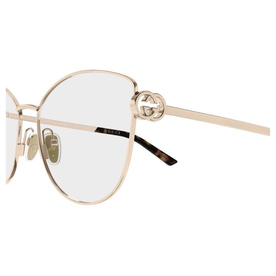 26SS 구찌 선글라스 GG2049O 004 GOLD GOLD TRANSPARENT - GUCCI