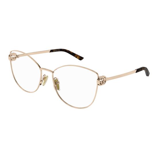 26SS 구찌 선글라스 GG2049O 004 GOLD GOLD TRANSPARENT - GUCCI