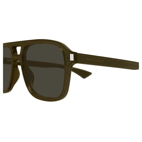 26SS 생로랑 선글라스 SL 881 004 BROWN BROWN GREY - SAINT LAURENT