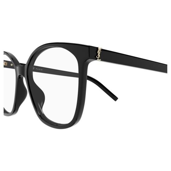 26SS 생로랑 안경 SL M162 001 BLACK BLACK TRANSPARENT
