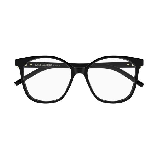 26SS 생로랑 안경 SL M162 001 BLACK BLACK TRANSPARENT - SAINT LAURENT