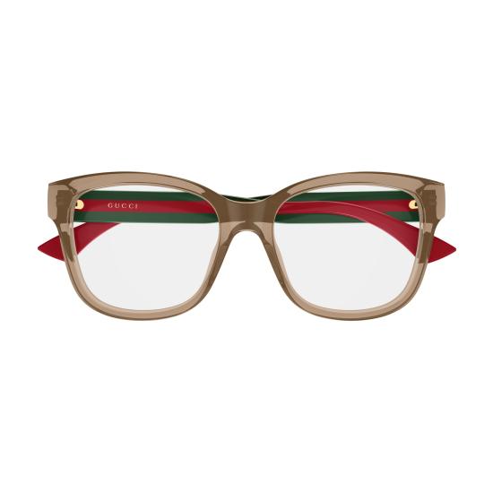 26SS 구찌 안경 GG0038ONN 005 BROWN GREEN TRANSPARENT