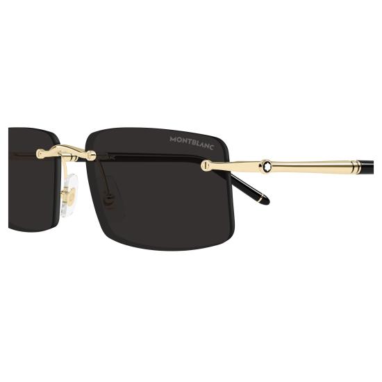 26SS 몽블랑 선글라스 MB0443S 001 GOLD GOLD GREY - MONTBLANC