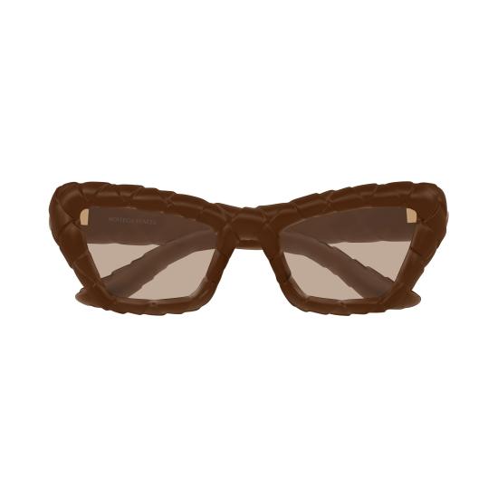 26SS 보테가베네타 선글라스 BV1438S 002 BROWN BROWN GREY - BOTTEGA VENETA