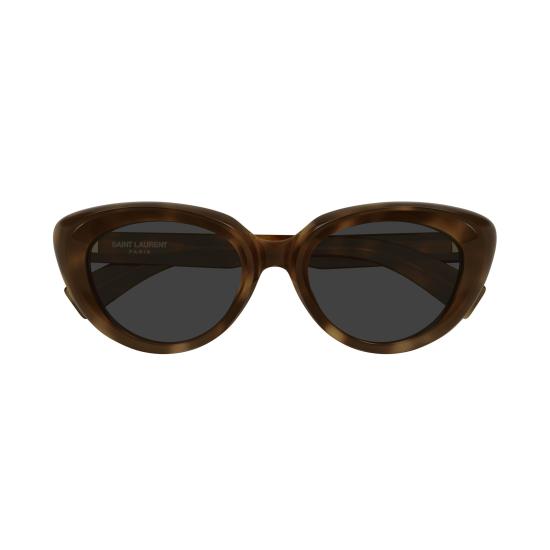 26SS 생로랑 선글라스 SL 859 003 HAVANA HAVANA GREY - SAINT LAURENT