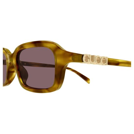 26SS 구찌 선글라스 GG2152S 004 HAVANA HAVANA RED - GUCCI