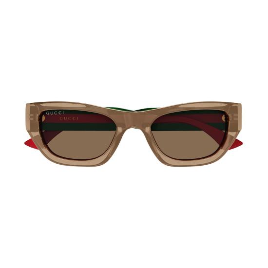 26SS 구찌 선글라스 GG2116S 004 BROWN GREEN BROWN - GUCCI