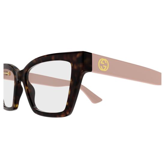 26SS 구찌 선글라스 GG1715O 017 HAVANA PINK TRANSPARENT - GUCCI