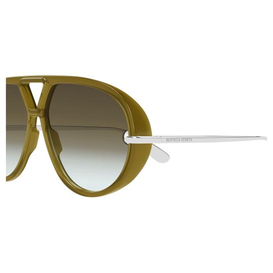 26SS 보테가베네타 선글라스 BV1274S 006 BROWN SILVER BROWN - BOTTEGA VENETA