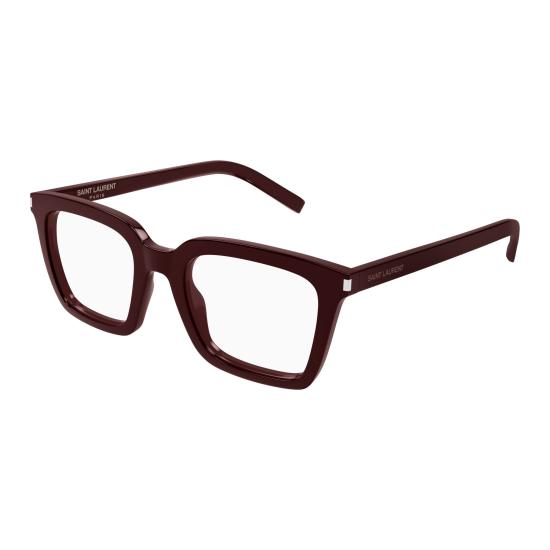 26SS 생로랑 안경 SL 167 008 BURGUNDY BURGUNDY TRANSPARENT - SAINT LAURENT