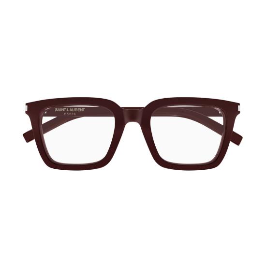 26SS 생로랑 안경 SL 167 008 BURGUNDY BURGUNDY TRANSPARENT