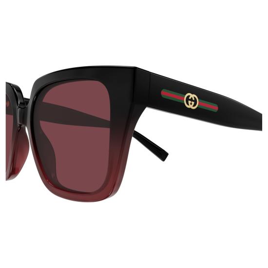 26SS 구찌 선글라스 GG2102S 004 BLACK BLACK RED - GUCCI