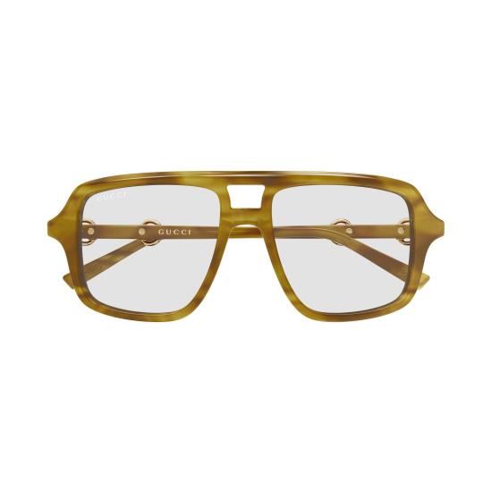 26SS 구찌 선글라스 GG2052S 013 HAVANA HAVANA TRANSPARENT - GUCCI