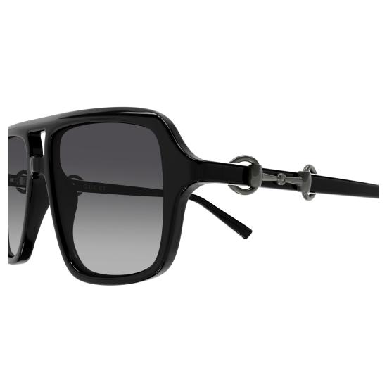 26SS 구찌 선글라스 GG2052S 011 BLACK BLACK GREY - GUCCI