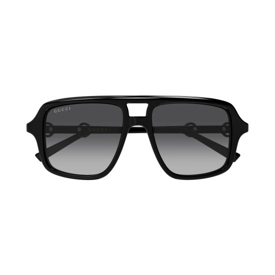 26SS 구찌 선글라스 GG2052S 011 BLACK BLACK GREY - GUCCI