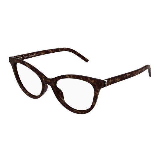 26SS 생로랑 안경 SL M164 008 HAVANA HAVANA TRANSPARENT - SAINT LAURENT