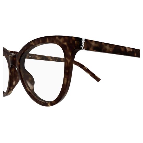 26SS 생로랑 안경 SL M164 008 HAVANA HAVANA TRANSPARENT - SAINT LAURENT