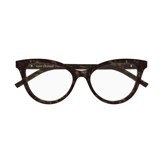 26SS 생로랑 안경 SL M164 008 HAVANA HAVANA TRANSPARENT