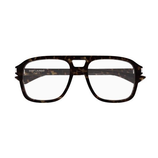 26SS 생로랑 선글라스 SL 881 OPT 002 HAVANA CRYSTAL TRANSPARENT - SAINT LAURENT