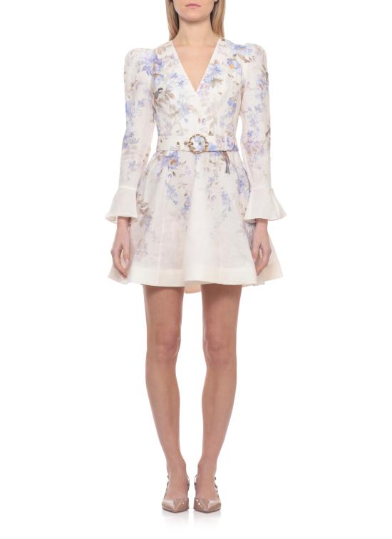 26SS 짐머만 미디 원피스 8637DS261 BLSO Ivory - ZIMMERMANN