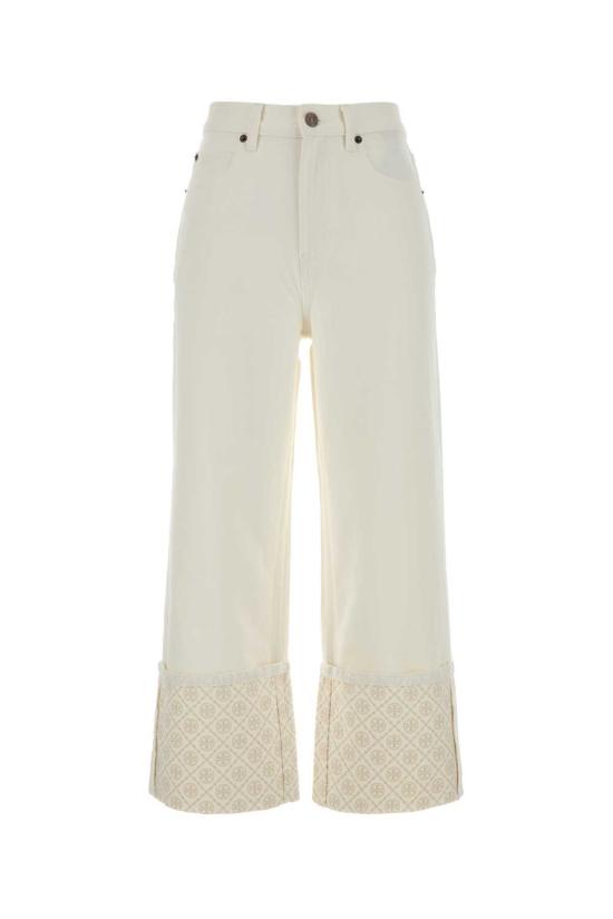  토리버치 데님 팬츠 토리 버치 화이트 데님 진