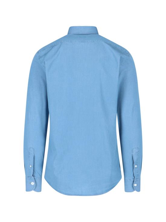 26SS 에르메네질도제냐 긴팔 셔츠 RUHX25A3 SRO1 004 Blue - ERMENEGILDO ZEGNA