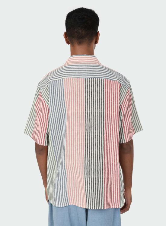  Kardo 탑 카르도 로넨 핸드우븐 스트라이프 멀티 셔츠 - OTHER BRANDS