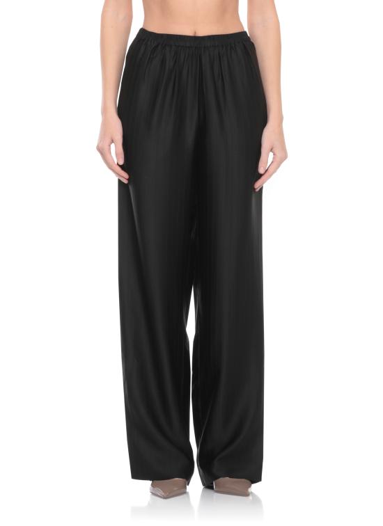 26SS 루루 드 세종 스트레이트 팬츠 KADALA BLACK Black - LOULOU DE SAISON