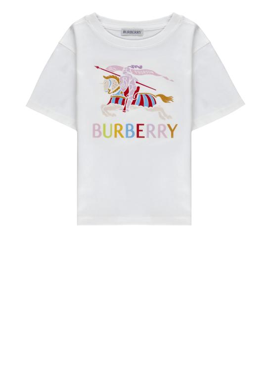 26SS [키즈] 버버리 티셔츠 8117585 KG5 CEDAR EKD M CA2014 White