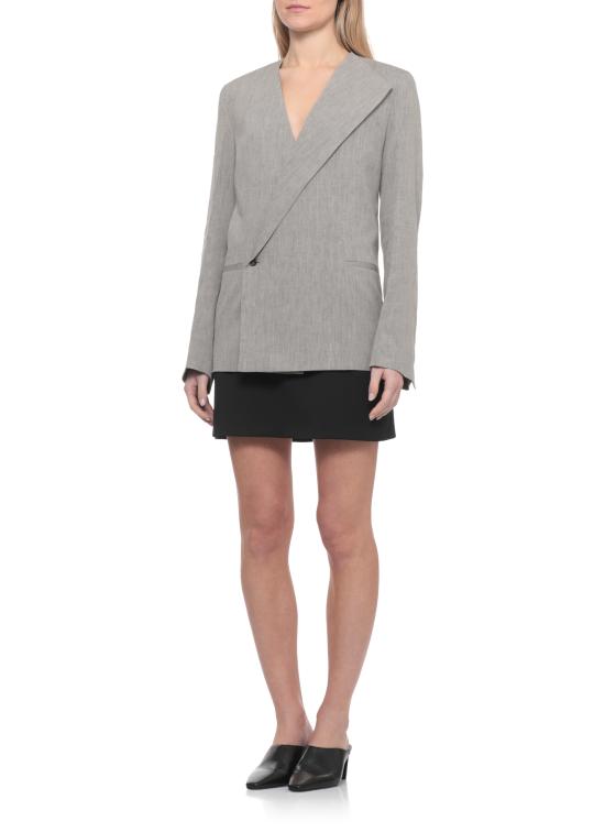 26SS 루루 드 세종 수트 자켓 SUNA GREY MELANGE Grey - LOULOU DE SAISON