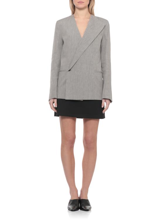 26SS 루루 드 세종 수트 자켓 SUNA GREY MELANGE Grey - LOULOU DE SAISON