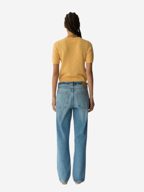  게스트 인 레지던스 반팔 티셔츠 나침반 스웨터 티셔츠 소르베 - GUEST IN RESIDENCE