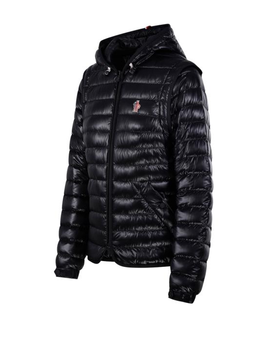 26SS 몽클레어 카루라 투인원 후드 쇼트 다운 자켓 1A00008597X6999 BLACK DOM - MONCLER