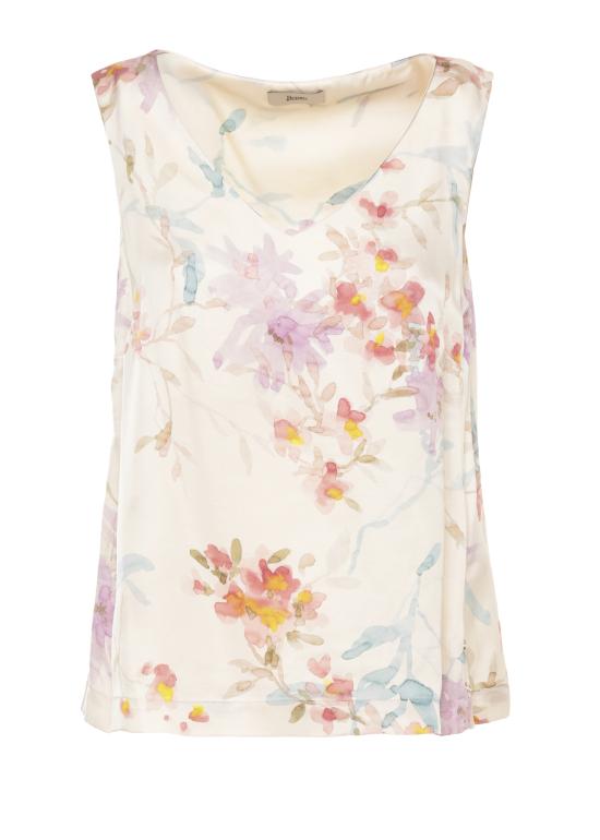 26SS 에르노 민소매 티셔츠 BL000051D 12789P9999 Ivory