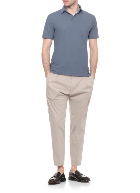 26SS 자노네 폴로 티셔츠 815159 ZG380Z1851 Blue - ZANONE