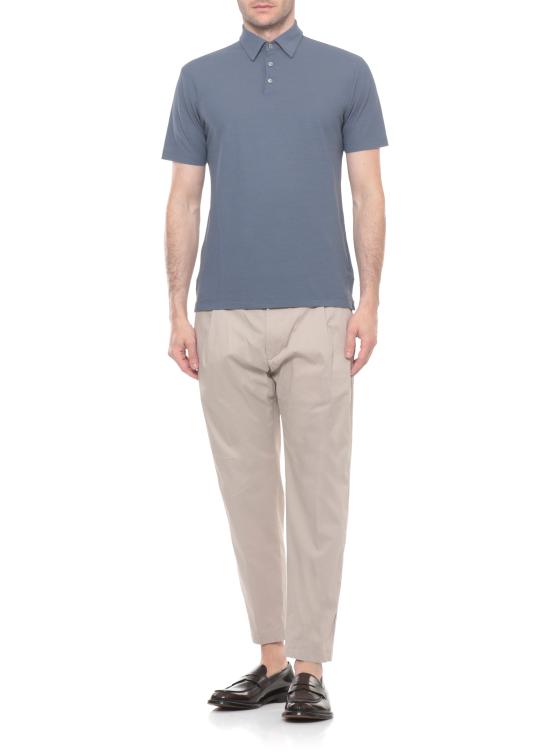 26SS 자노네 폴로 티셔츠 815159 ZG380Z1851 Blue - ZANONE