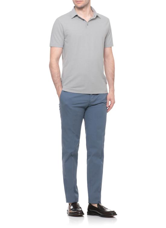 26SS 자노네 폴로 티셔츠 815159 ZG380Z1211 Grey - ZANONE