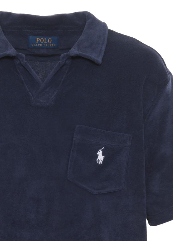 26SS 랄프 로렌 폴로 티셔츠 710A12491 001 Blue - RALPH LAUREN
