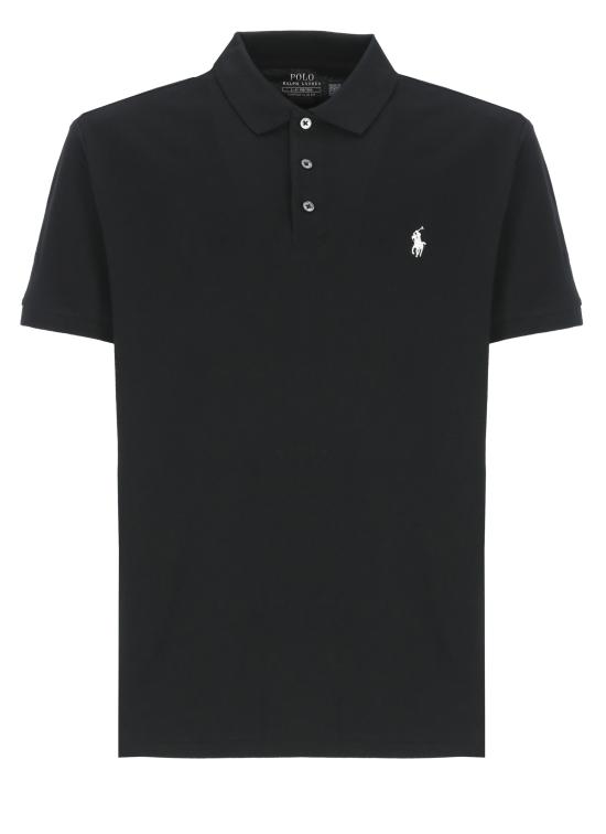 26SS 랄프 로렌 폴로 티셔츠 710941439 040 Black