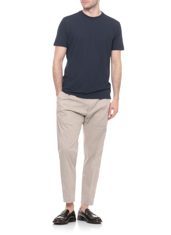 26SS 자노네 반팔 티셔츠 815214 ZG380Z0178 Blue - ZANONE