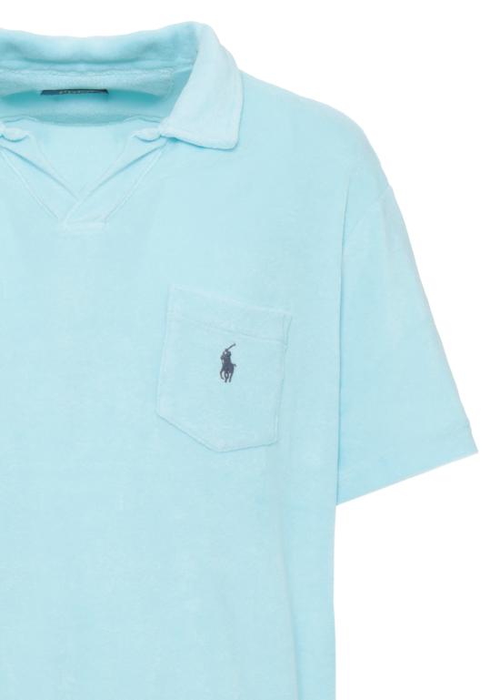 26SS 랄프 로렌 폴로 티셔츠 710A12491 004 Light Blue - RALPH LAUREN