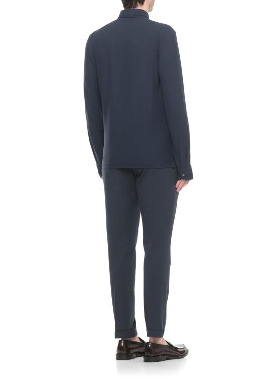 26SS 자노네 폴로 티셔츠 815132 ZG380Z0178 Blue - ZANONE