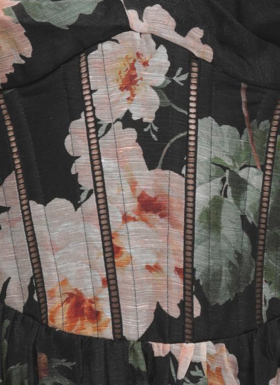 26SS 짐머만 미디 원피스 8178DS261 BKRO Black - ZIMMERMANN