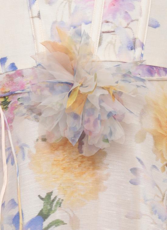 26SS 짐머만 미디 원피스 7568DS261 CRDA Ivory - ZIMMERMANN